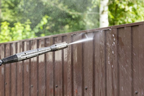 Vinyl Fence Cleaning in Ooltewah