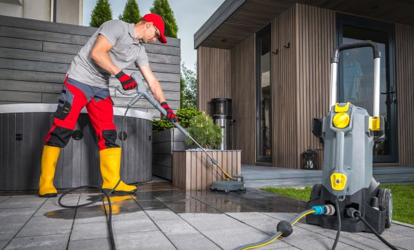Concrete Patio Washing in Ooltewah