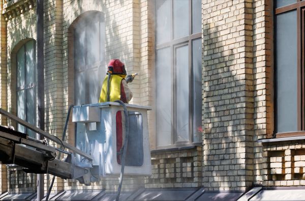 Brick Facade Cleaning in Ooltewah