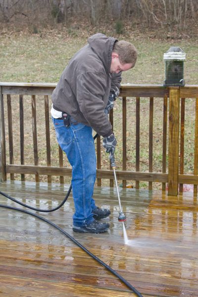 Balcony Power Washing in Ooltewah
