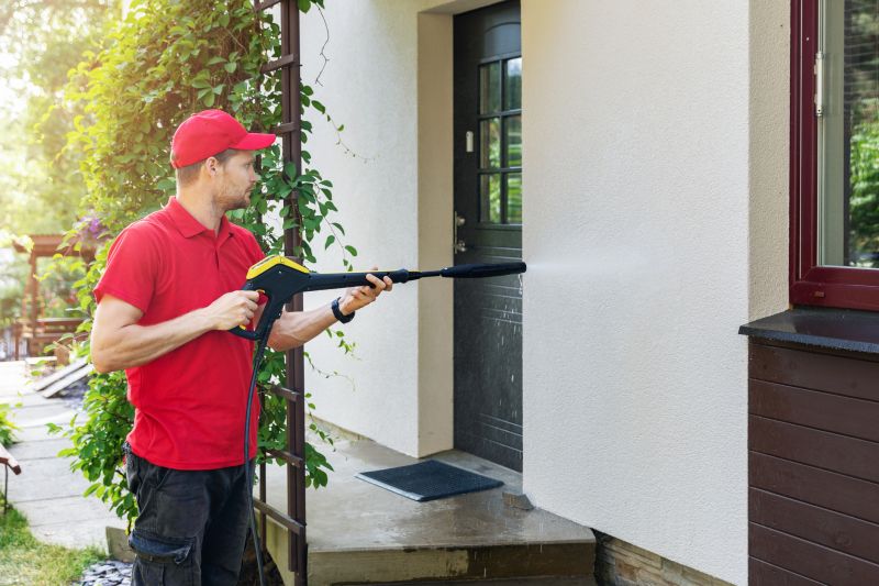 Powerwashing Residential Home